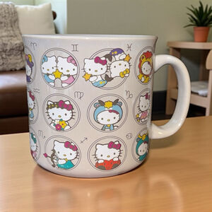 Hello Kitty zodiac pearlecsent ceramic 12oz mug